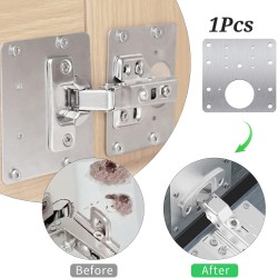 Stainless Steel Repair Plate for Cabinet & Furniture – 1PC Stainless Steel Repair Plate for Cabinet & Furniture – 1PC