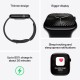 Apple Watch Series 10 GPS 46mm Jet Black Aluminium Case with Black Sport Band - M/L