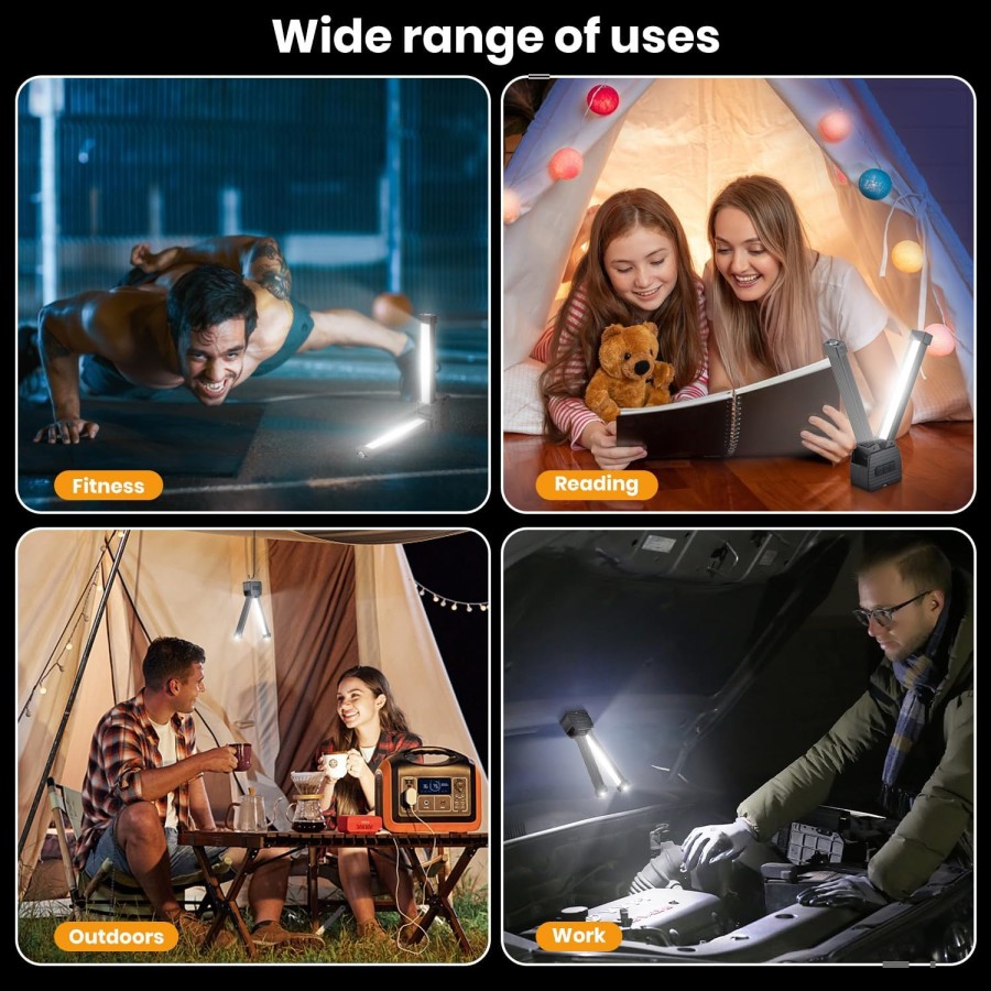 Gym Posing Lamp 180 Degree Foldable