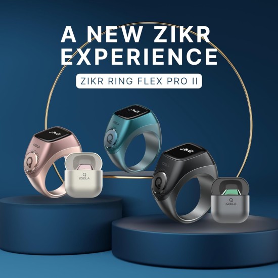 iQIBLA iQ-F04 Zikr Smart Ring Flex Pro