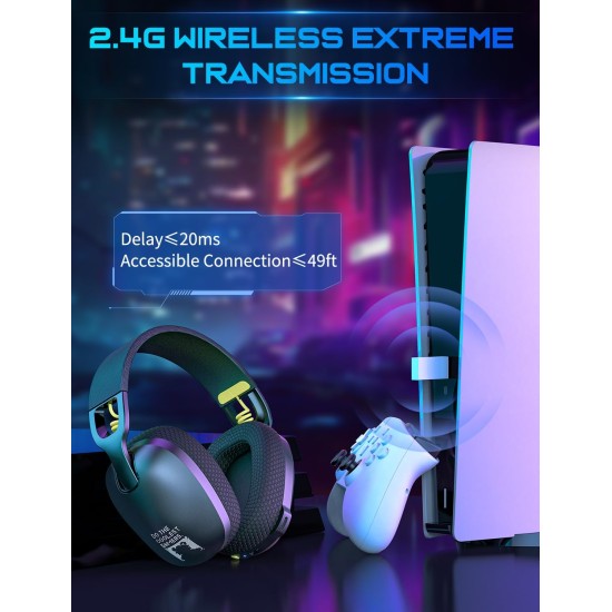 ONIKUMA B2 Wireless Gaming Headset - Black