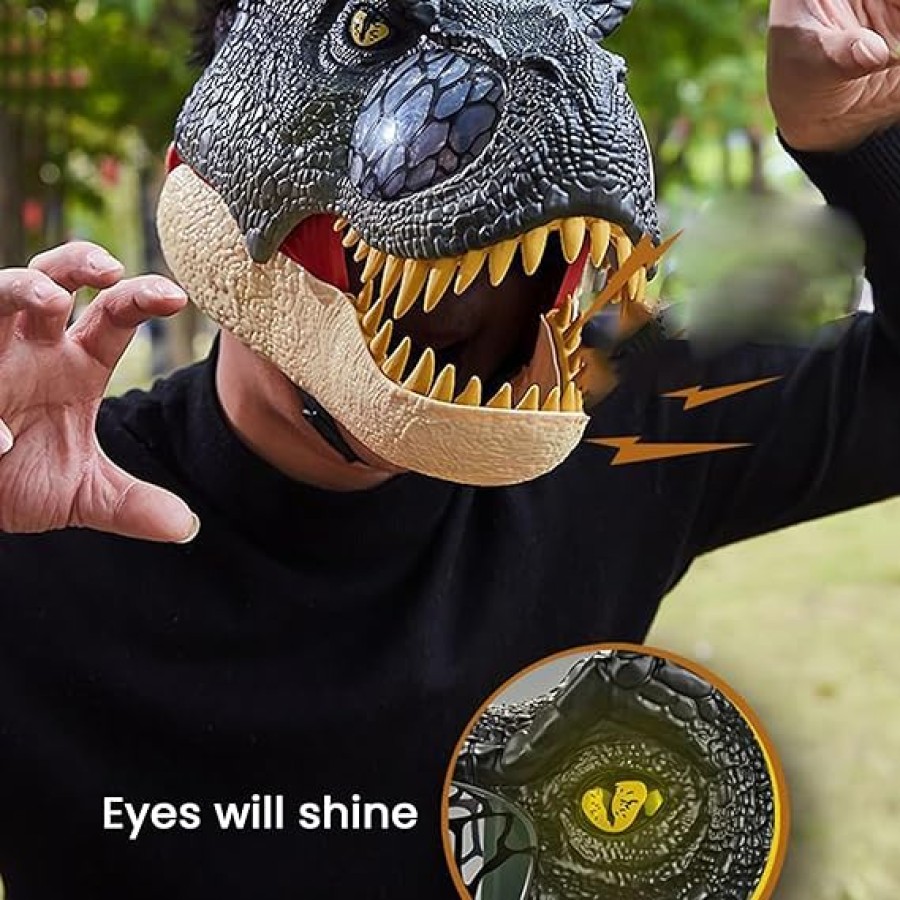 Dinosaur Moving Jaw Mask with Sound Effects