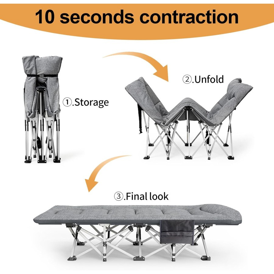 Foldable Portable Travel Oudoor Camping Bed