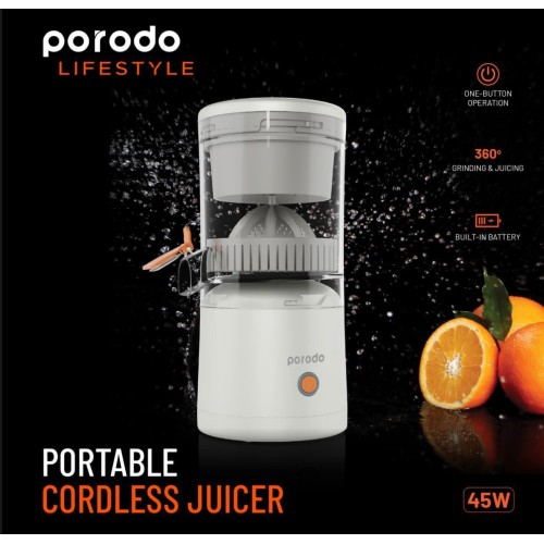 Lifestyle By Porodo Portable Cordless Juicer