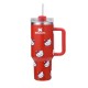 Stanley Quencher H2.0 Flow State Tumbler 40 Oz - Red Kitty Edition