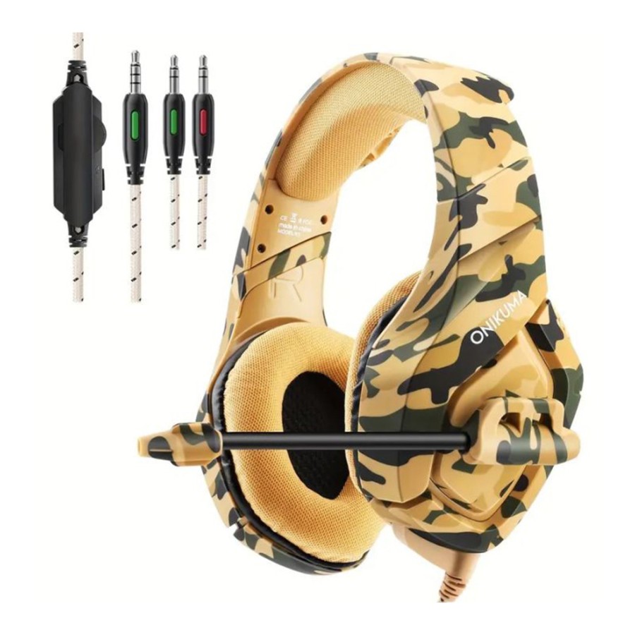 Onikuma K1B Pro Camouflage Elite Stereo Gaming Headset