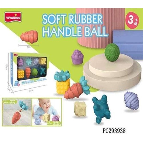 Baby soft glue kneading ball 8-piece set