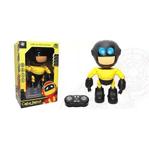 RC Cabe Robot / Batman Toy - Yellow/Black