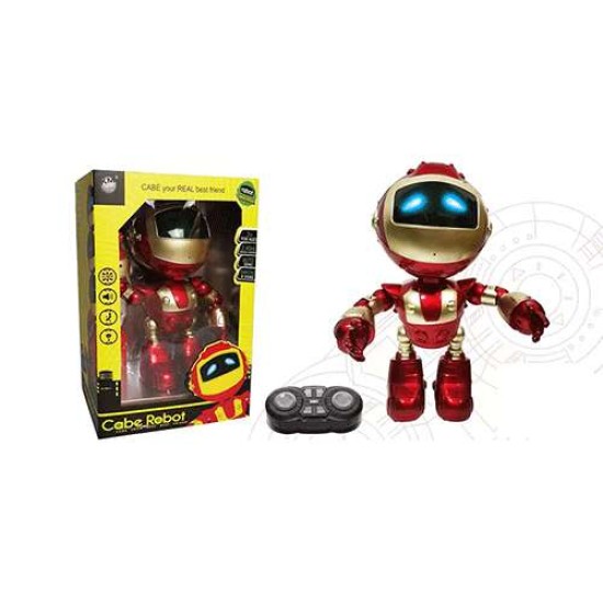 RC Cabe Robot / Batman Toy - Red/Gold