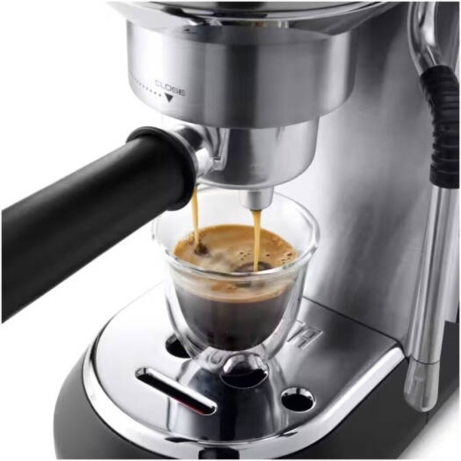 Delonghi Coffee Machine Dedica Style Manual Espresso Makers , Silver - EC685-M Delonghi Coffee Machine Dedica Style Manual Espresso Makers , Silver - EC685-M