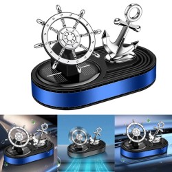 Ship Anchor Solar Rotating Car Air Freshener Dashboard Decor Ship Anchor Solar Rotating Car Air Freshener Dashboard Decor