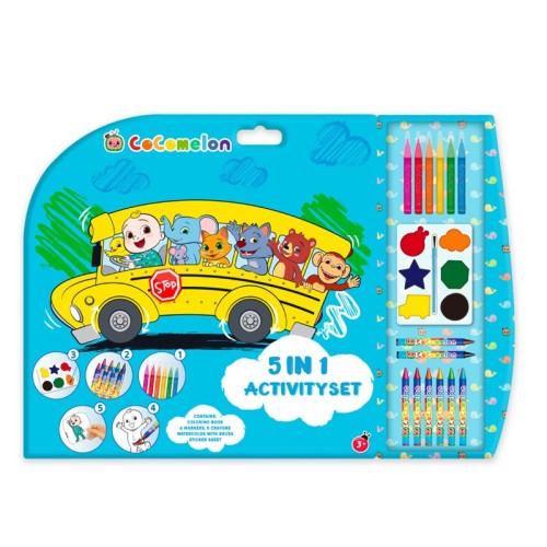 Cocomelon 5 in1 Activity Set