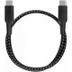 Powerology 60W C-C 30cm V2.0 cables for Iphone - Black
