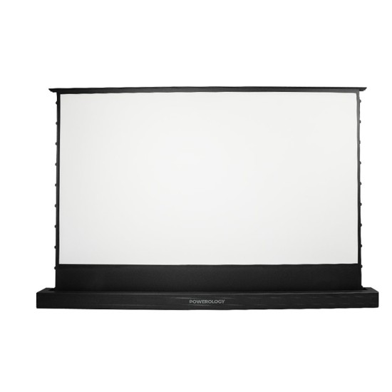 Powerology 100Motorised Projector Screen - White