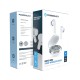 Powerology TWS Earphone with Quard Mic ENC - white