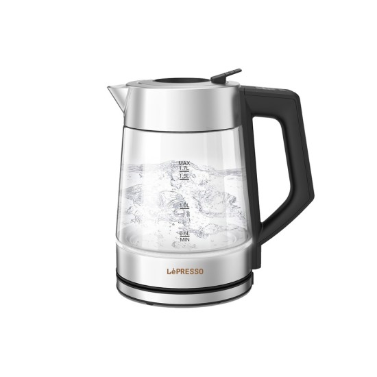 LePresso Multi-Temperature Illuminated Glass Kettle