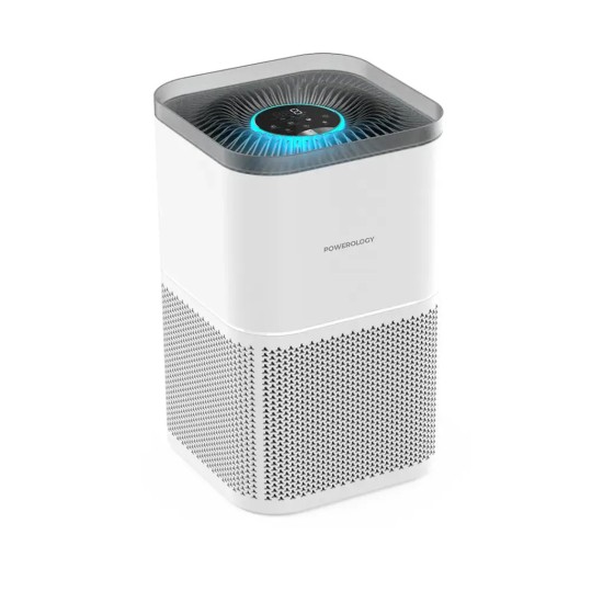 Powerology Smart Air Purifier Eliminate Odor & Smoke - White