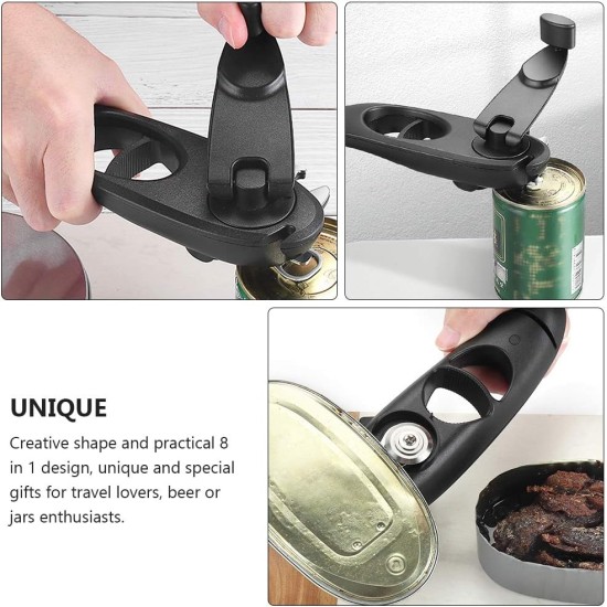 8 In 1 Stainless Steel Can & Bottle opener