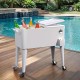 80-Liter Portable Cooling Box and Cart 80-Liter Portable Cooling Box and Cart