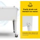 80-Liter Portable Cooling Box and Cart