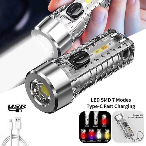 LED Mini Flash Light Keychain