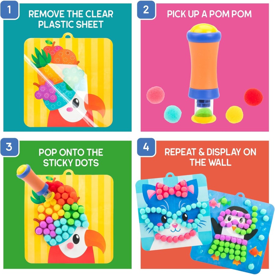 Pom Pom Arts and Crafts Kit
