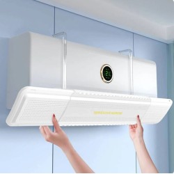 Extendable and Adjustable Air Conditioner Deflector Extendable and Adjustable Air Conditioner Deflector