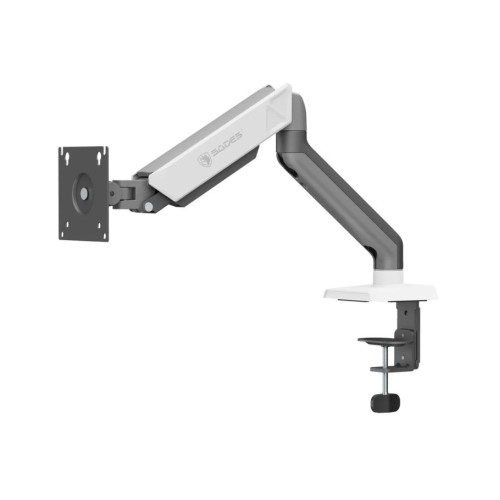 Sades Viper SA-MA01 Single Monitor Mount Arm (Max size 32"/9KG Per ARM) - White