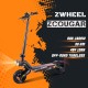 Zwheel T8A Foldable Electric Scooter , Max Speed 45 Km, Wheel Size 10 inch , Motor Power 800W