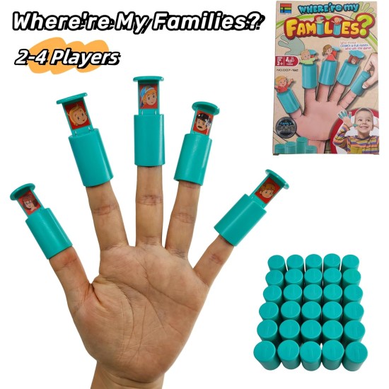 Finger Families Game 2-4 Players Board Game