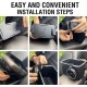 Car Armrest Storage Box with 2 Cup Holders