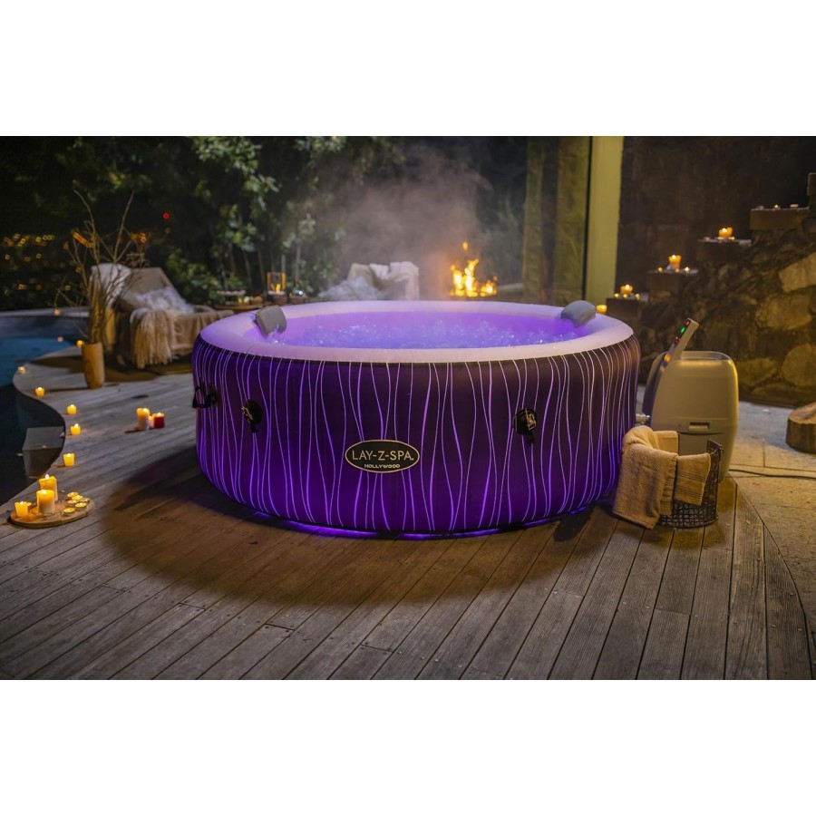 Bestway Lay-Z-Spa Hollywood AirJet Hot Tub Bestway Lay-Z-Spa Hollywood AirJet Hot Tub