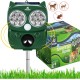 Animal Repeller Solar Powered with Sound Control Dog Cat