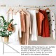 Foldable Wall Mount Wavy Clothes Drying Rack Foldable Wall Mount Wavy Clothes Drying Rack