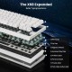 ATTACK SHARK X68 HE Rapid Trigger Mechanical Keyboard - White ATTACK SHARK X68 HE Rapid Trigger Mechanical Keyboard - White