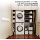 Wall Mounted Laundry Drying Rack - 80cm Wall Mounted Laundry Drying Rack - 80cm
