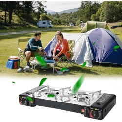 Gaskocher Light Weight Double Burner Portable Gas Stove Gaskocher Light Weight Double Burner Portable Gas Stove