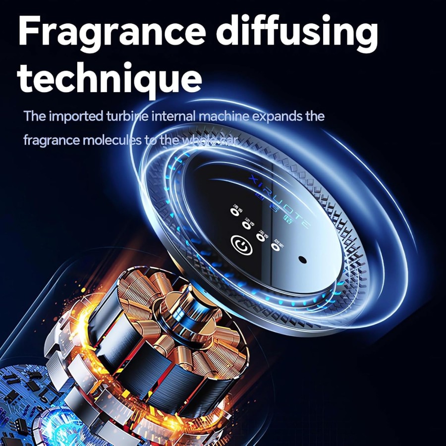 Smart Air Freshener Diffuser For Car - Rechargbale Smart Air Freshener Diffuser For Car - Rechargbale
