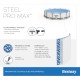 BESTWAY Steel Pro MAX Pool Set - 56595 (427x84cm) BESTWAY Steel Pro MAX Pool Set - 56595 (427x84cm)