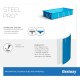 Bestway Steel Pro Rectangular Pool - 56404 (300X201X66CM) Bestway Steel Pro Rectangular Pool - 56404 (300X201X66CM)
