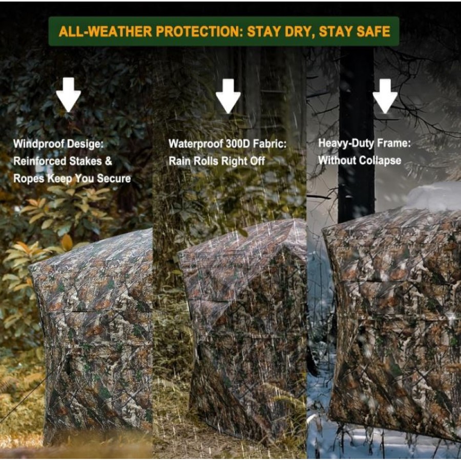 Hunting Blind Tent (179x179x205cm)