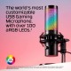 HyperX Quadcast S Customizable Lighting RGB USB Microphone - Black/Grey