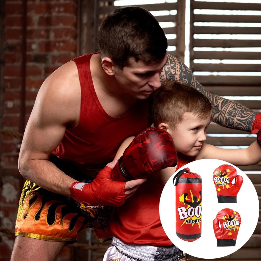 Kids Punching Bag with Punching Gloves