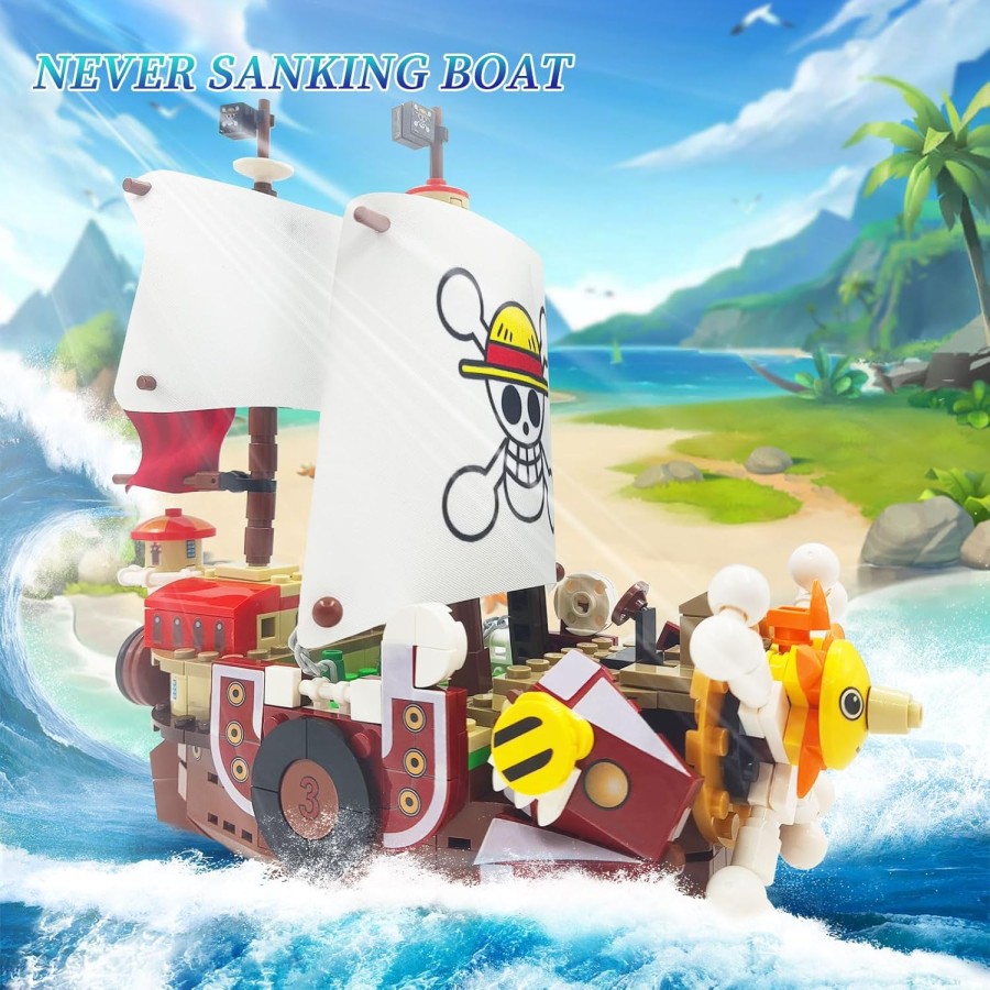 One Piece Thousand Sunny Pirate Ship Building Kit - 432pCS