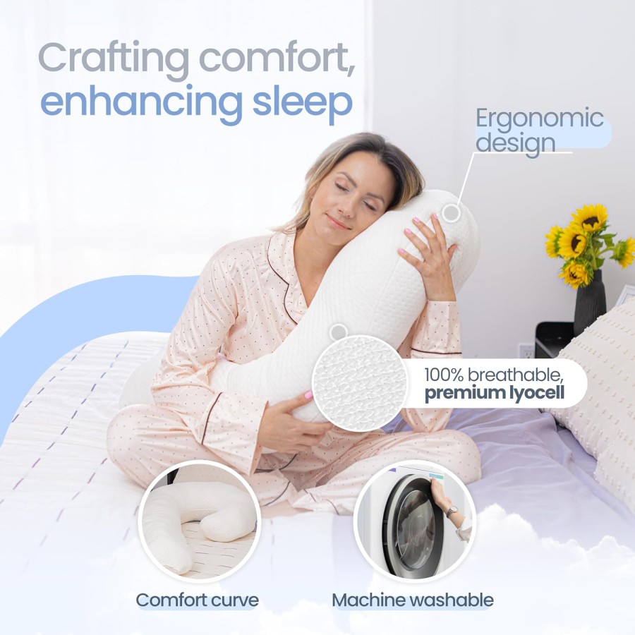 Contour Swan Original Full Body Pregnency Pillow