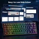 ATTACK SHARK X68 HE Rapid Trigger Mechanical Keyboard - Black ATTACK SHARK X68 HE Rapid Trigger Mechanical Keyboard - Black