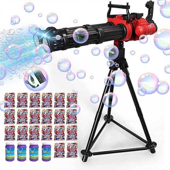 Automatic Shooting Bubble Gun for Kids