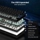 ATTACK SHARK X68 HE Rapid Trigger Mechanical Keyboard - Black ATTACK SHARK X68 HE Rapid Trigger Mechanical Keyboard - Black
