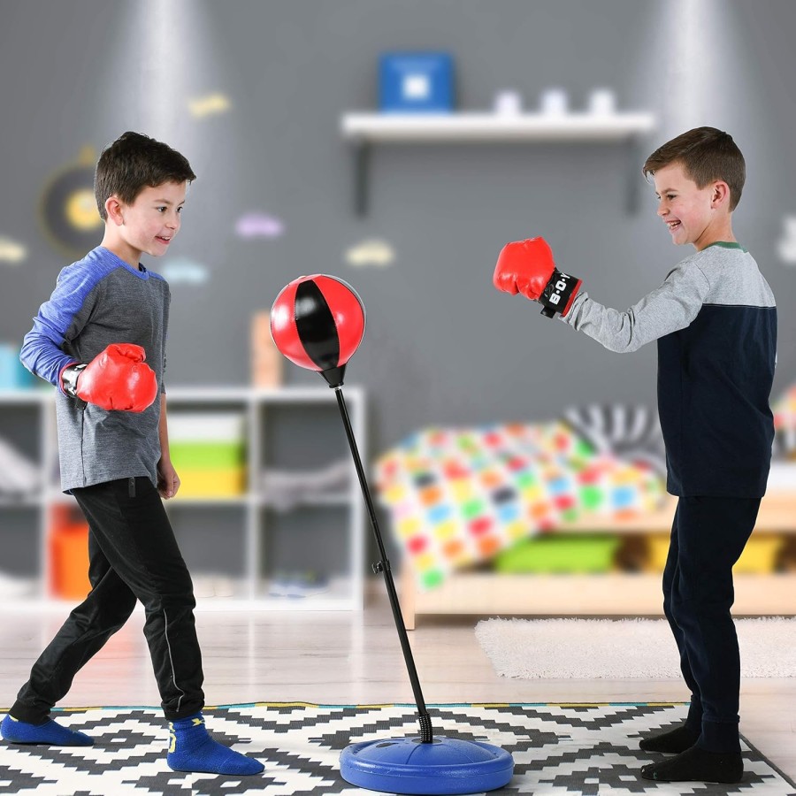 Kids Boxing Bag with Gloves 120cm