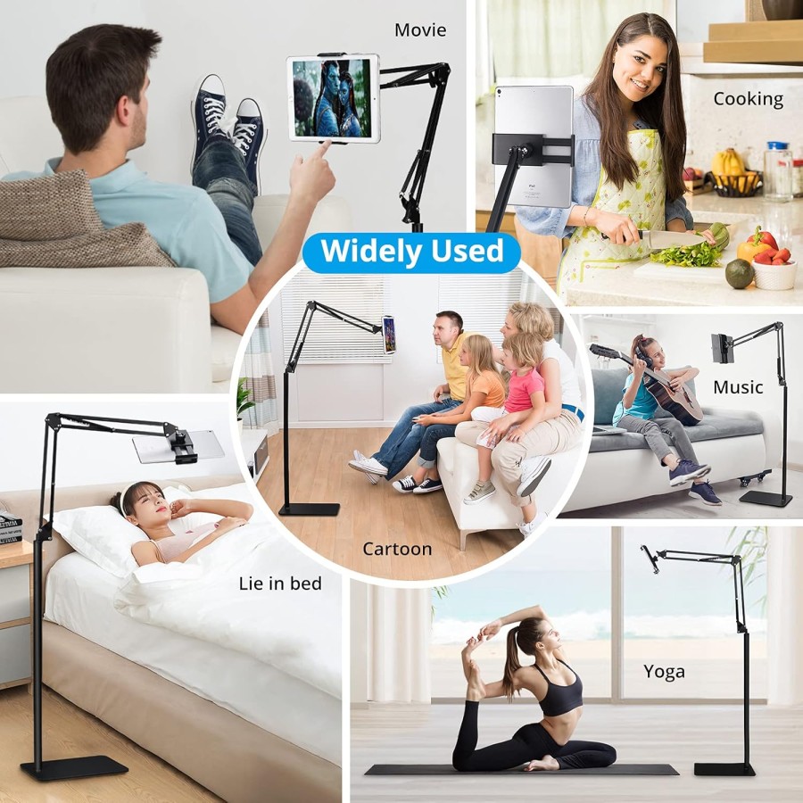Universal Metal Phone & Tablet Holder 360 Degree Rotation Stand (XO-C137)
